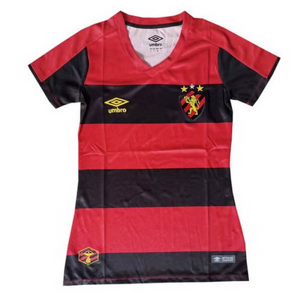 Tailandia Camiseta Recife 1ª Mujer 2019-2020 Rojo Negro